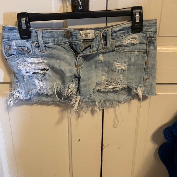 Abercrombie & Fitch Pants - Abercrombie & Fitch Jean Shorts, 00